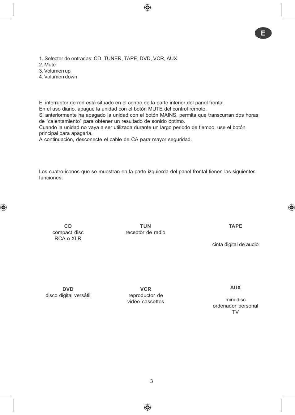 Electrocompaniet ECI 3 User Manual | Page 22 / 40