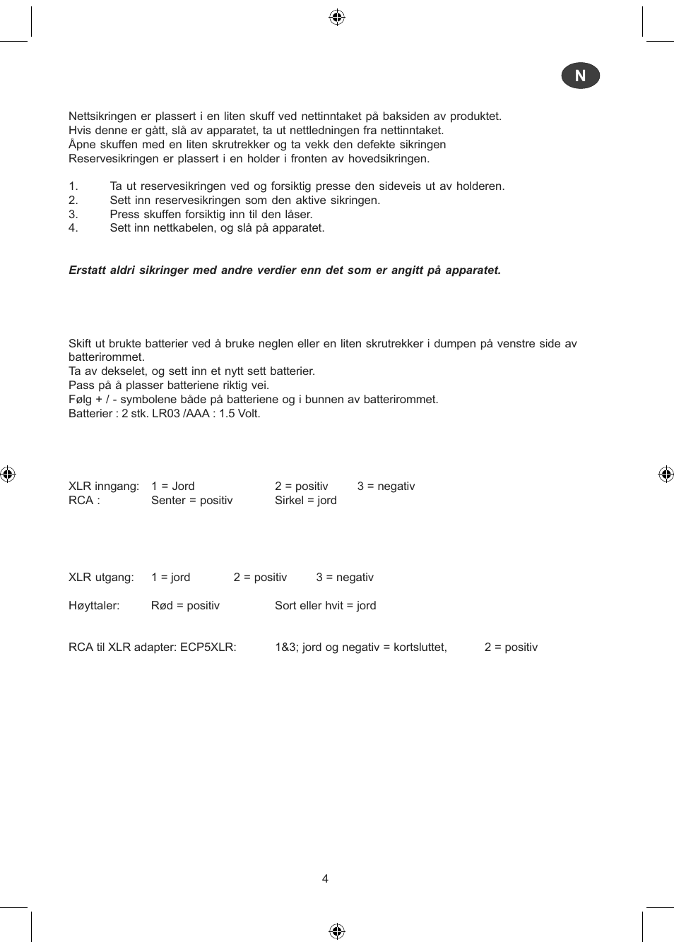 Electrocompaniet ECI 3 User Manual | Page 35 / 40