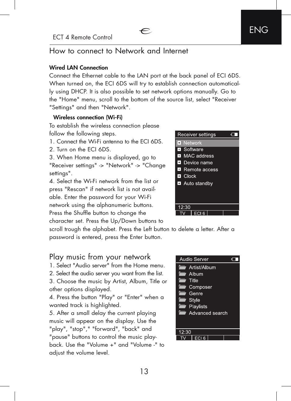 Electrocompaniet ECI 6DS User Manual | Page 13 / 24