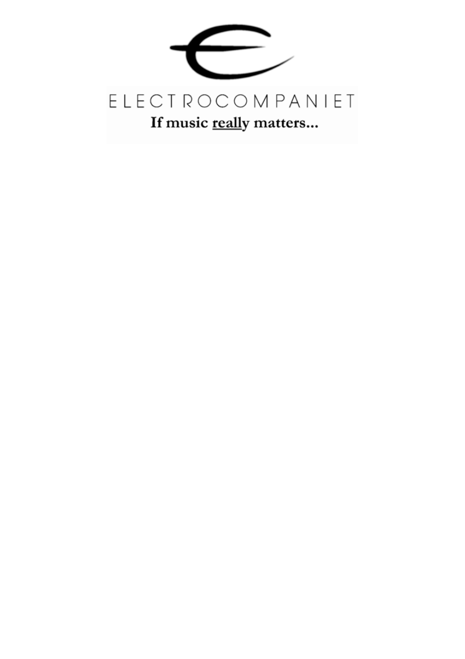 Manual del usuario reproductor de cds emc 1 | Electrocompaniet EMC1 User Manual | Page 17 / 86