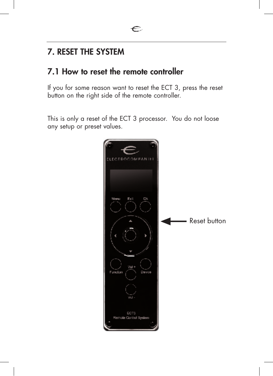 Electrocompaniet ECT 3 User Manual | Page 25 / 28