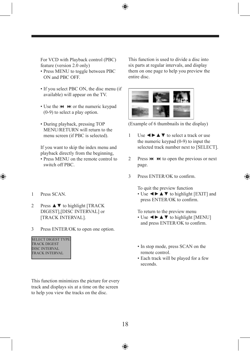 Disc operation | Electrocompaniet EMP 1 User Manual | Page 18 / 36