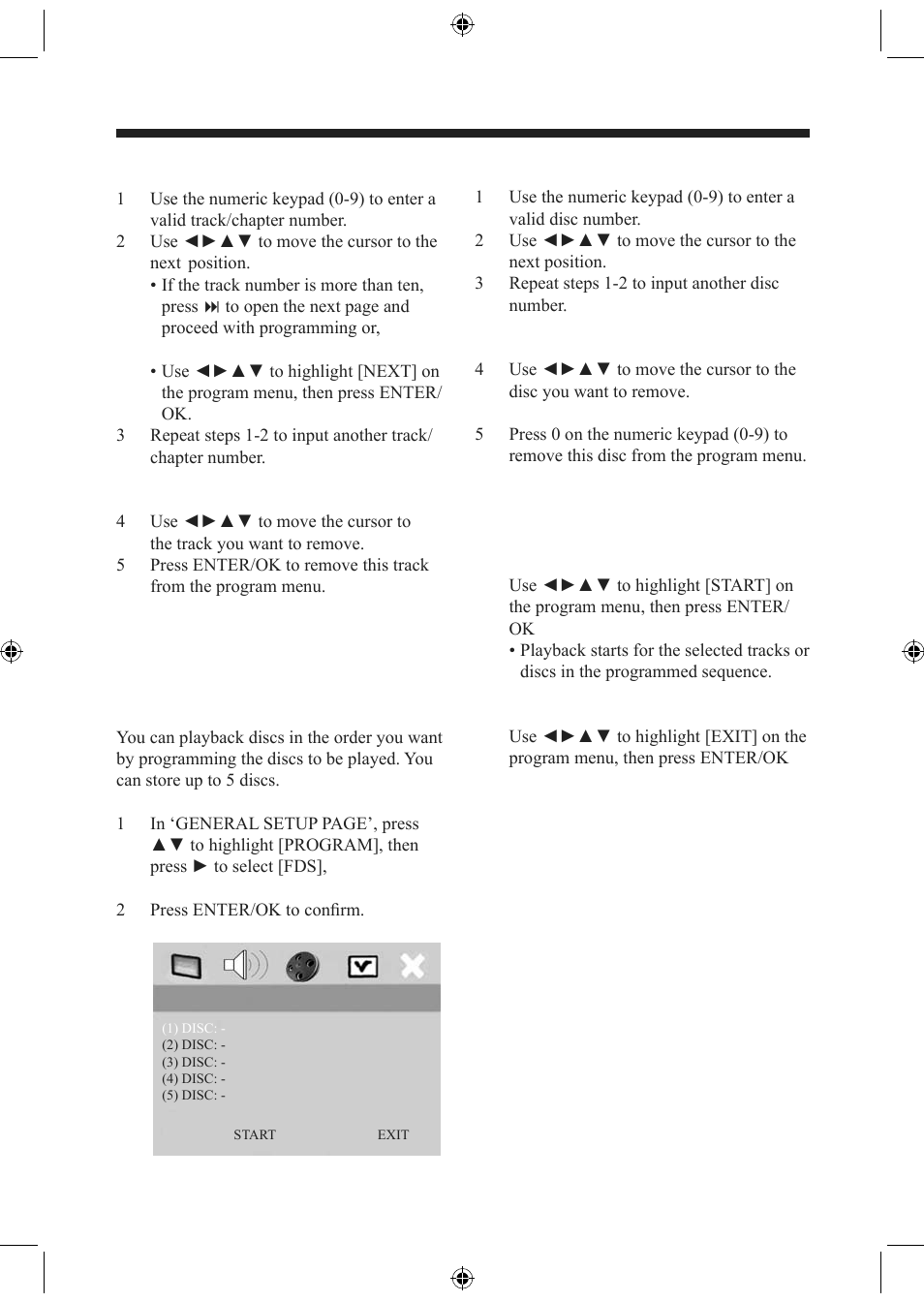 Setup menu | Electrocompaniet EMP 1 User Manual | Page 23 / 36