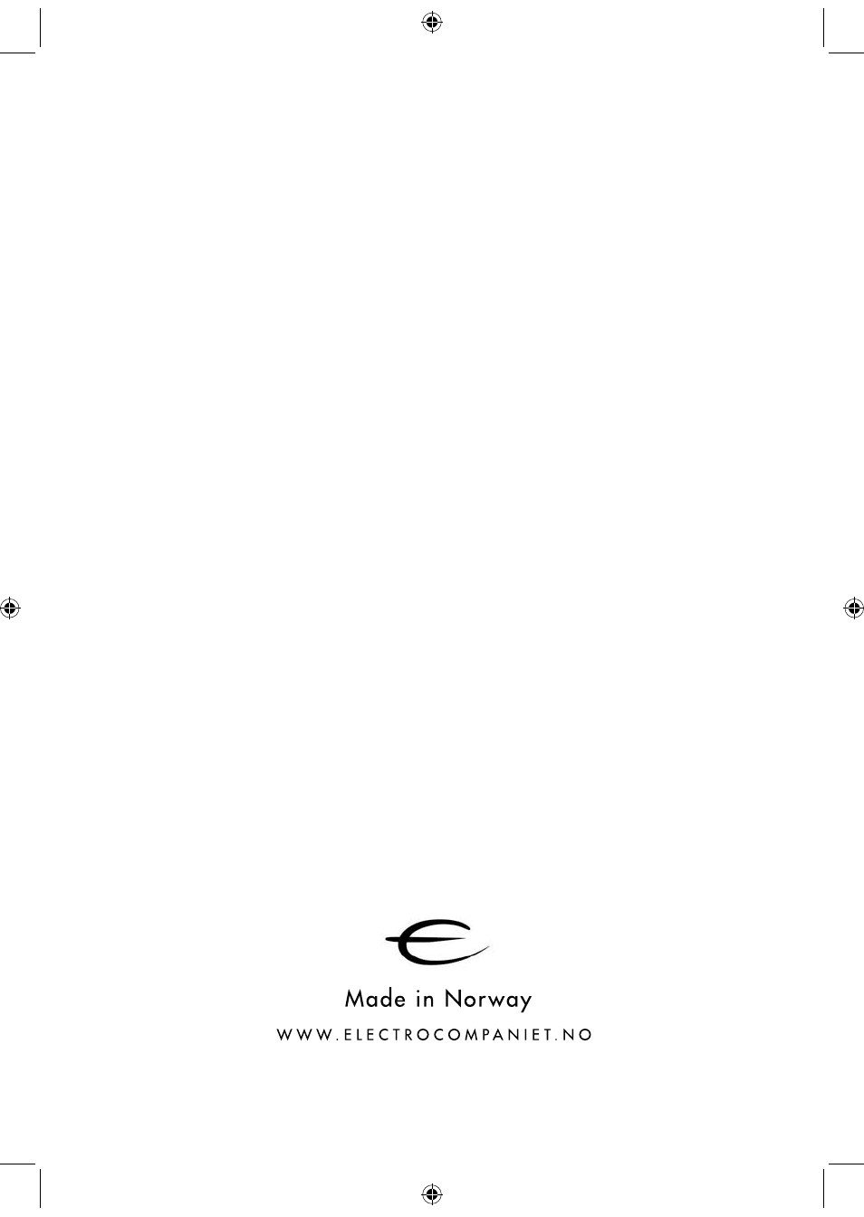 Electrocompaniet EMP 1 User Manual | Page 36 / 36