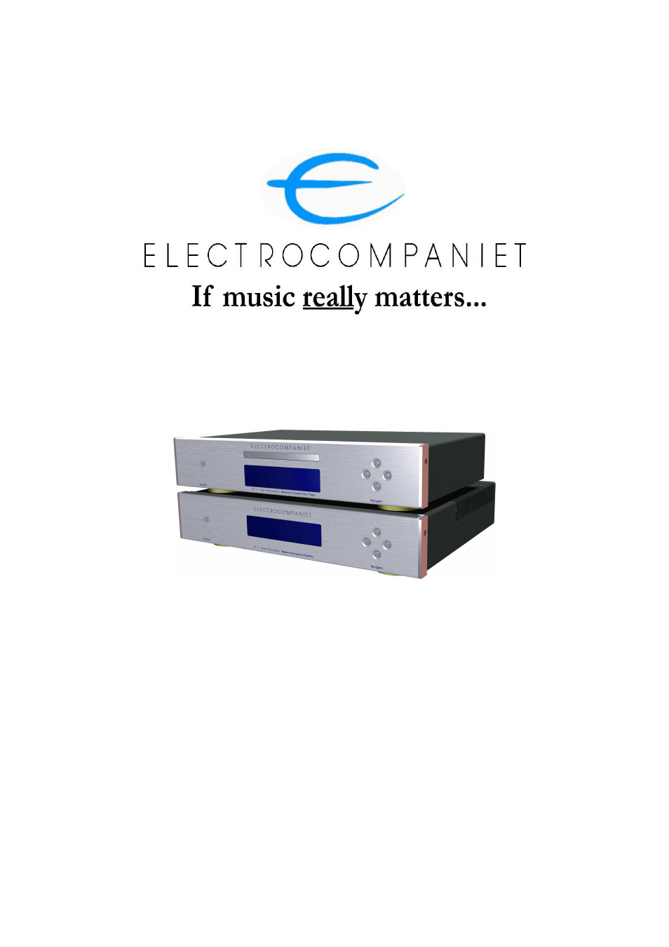 Electrocompaniet PI 1 User Manual | 8 pages