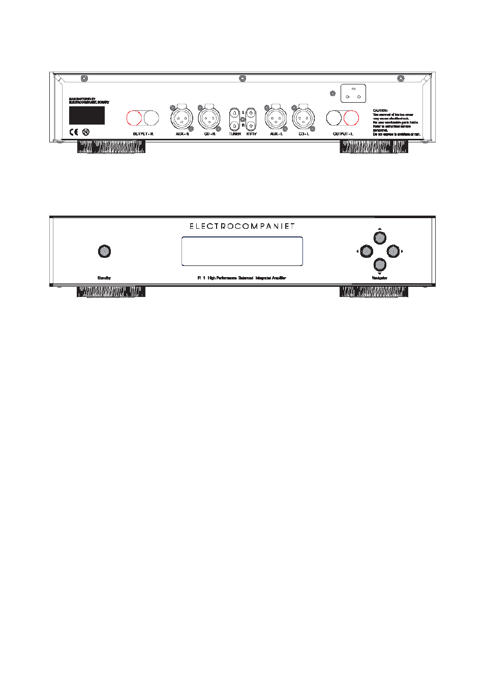 Electrocompaniet PI 1 User Manual | Page 8 / 8