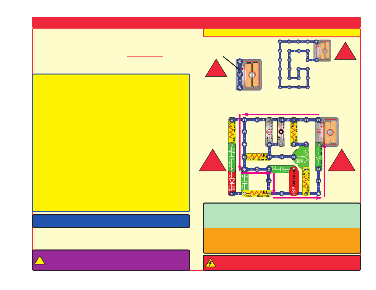 Do’s and don’ts of building circuits | Elenco Projects 102-305 User Manual | Page 5 / 76