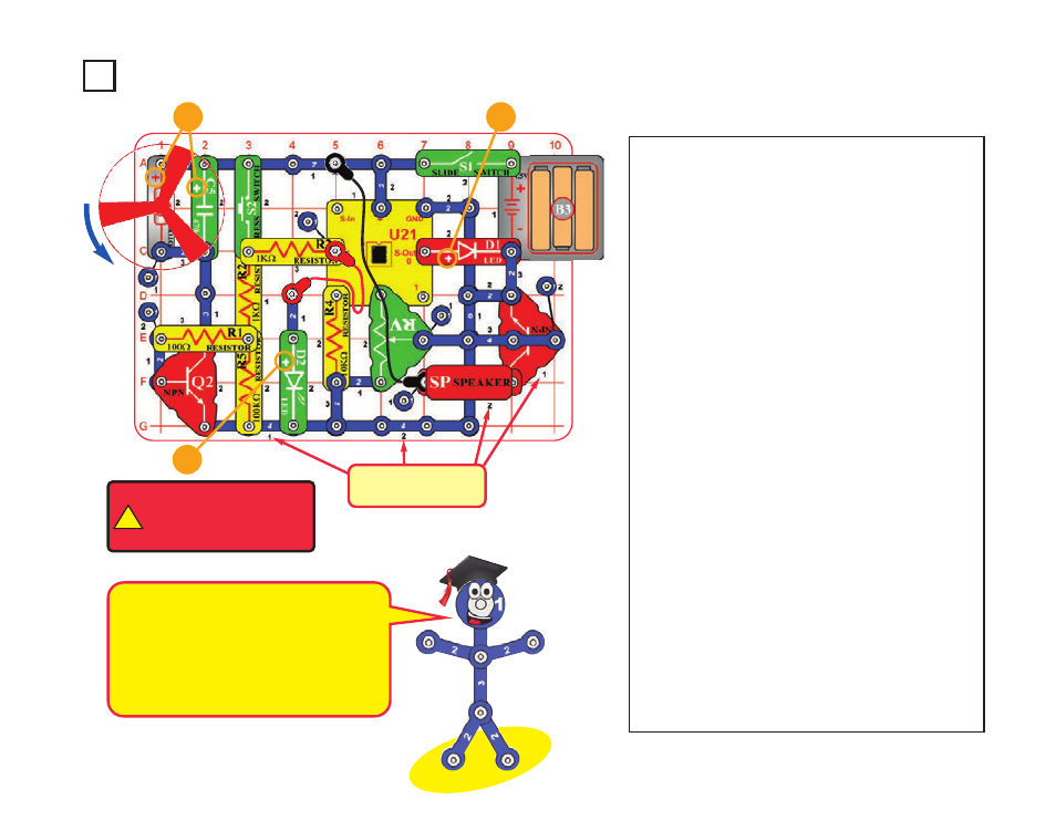 Project a3 dancing motor | Elenco XP&trade User Manual | Page 13 / 64