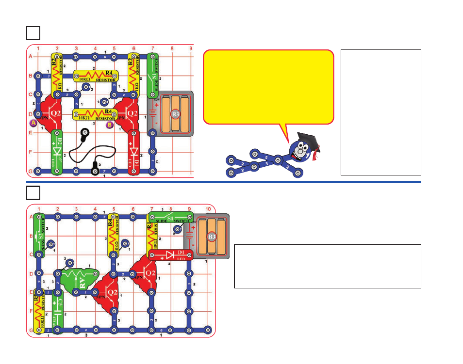 Project a11, Flip-flop project a12, Adjustable light timer | Elenco XP&trade User Manual | Page 20 / 64