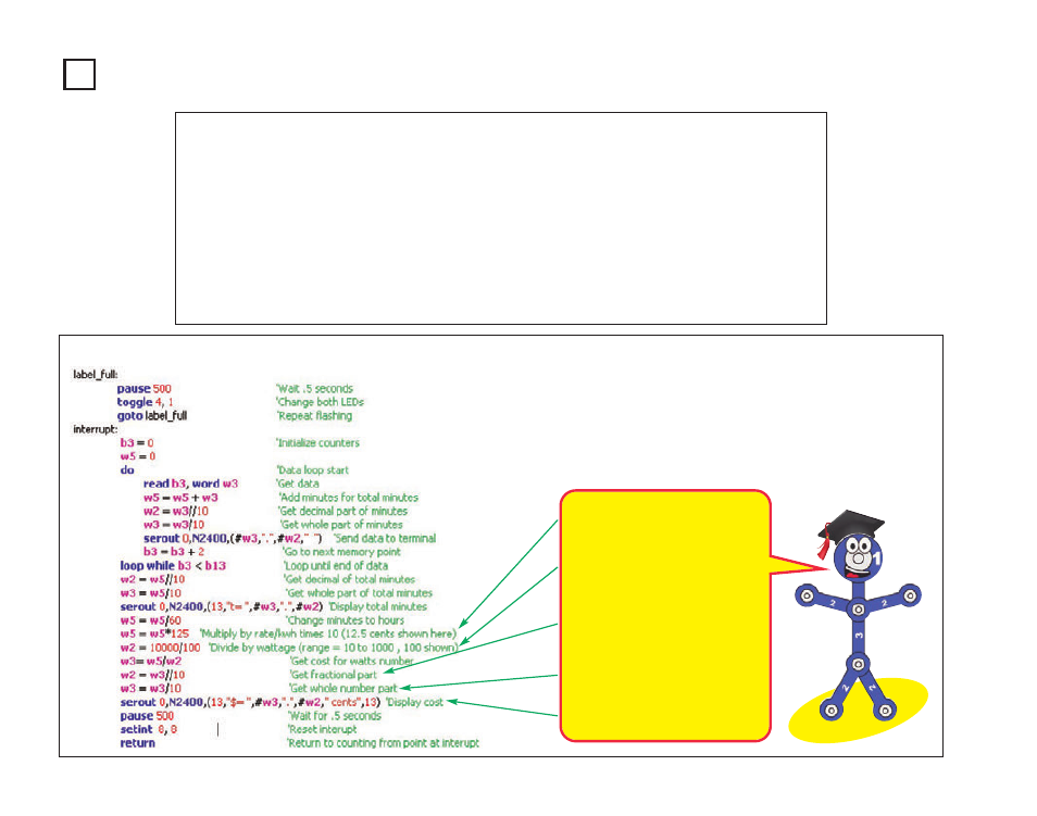 Project b20 data logger with cost | Elenco XP&trade User Manual | Page 52 / 64