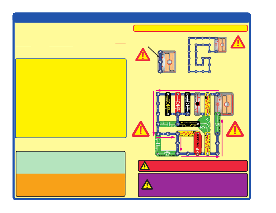 Do’s and don’ts of building circuits | Elenco LIGHT User Manual | Page 14 / 84