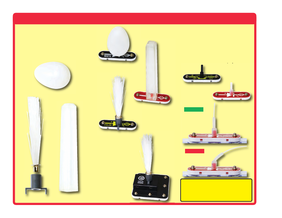 How to use snap circuits | Elenco LIGHT User Manual | Page 6 / 84