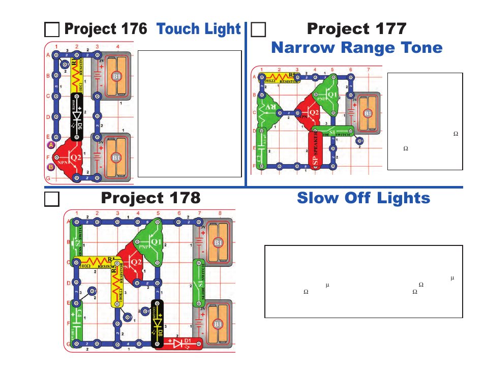 Project 178 slow off lights | Elenco LIGHT User Manual | Page 79 / 84