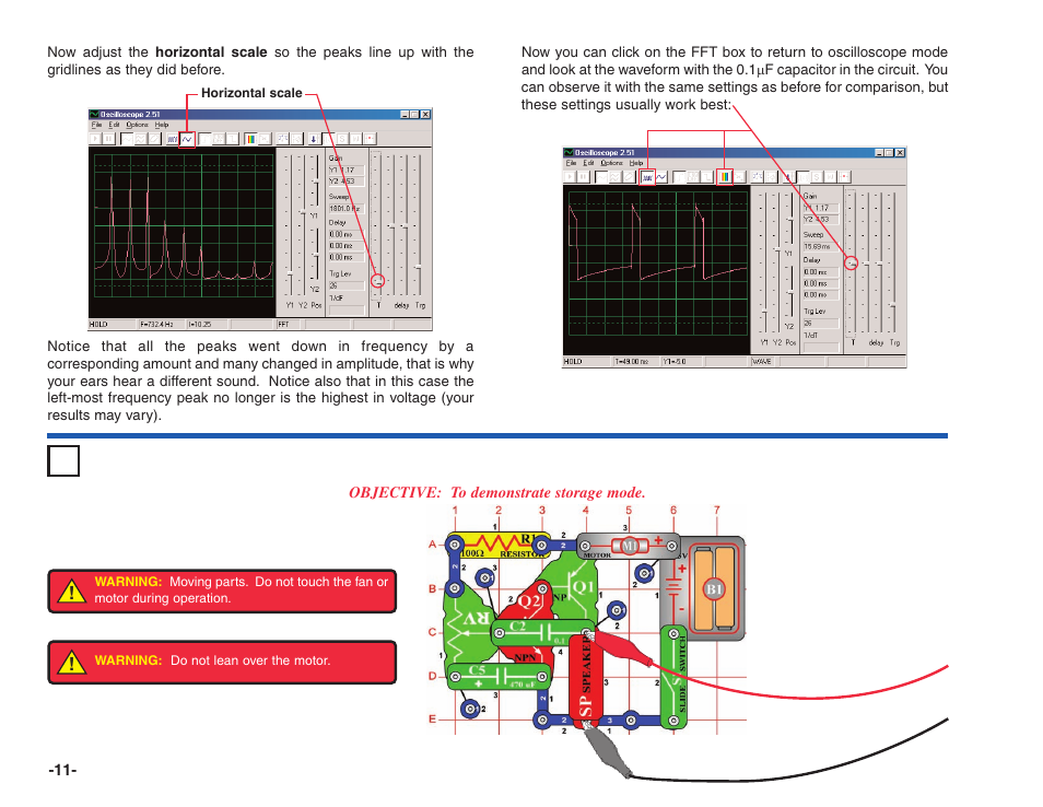 Project #pc2, Screaming fan pc | Elenco Projects PC1-PC73 User Manual | Page 12 / 60