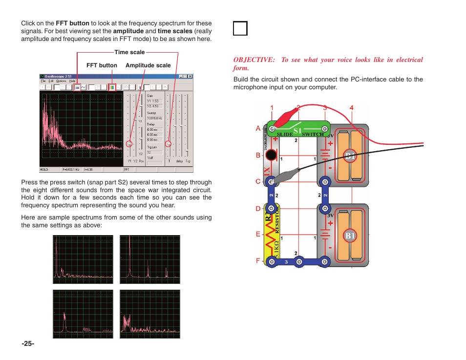 Project #pc14 microphone | Elenco Projects PC1-PC73 User Manual | Page 26 / 60