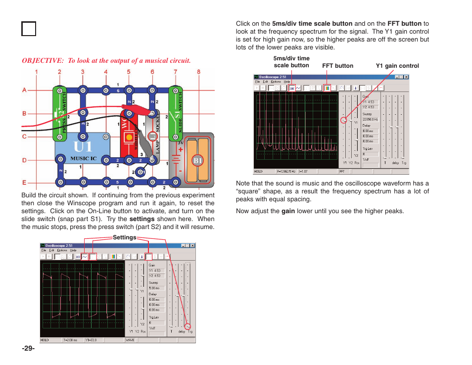 Project #pc17 doorbell pc | Elenco Projects PC1-PC73 User Manual | Page 30 / 60