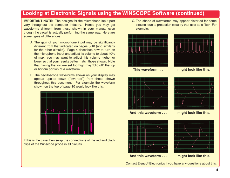 Elenco Projects PC1-PC73 User Manual | Page 5 / 60