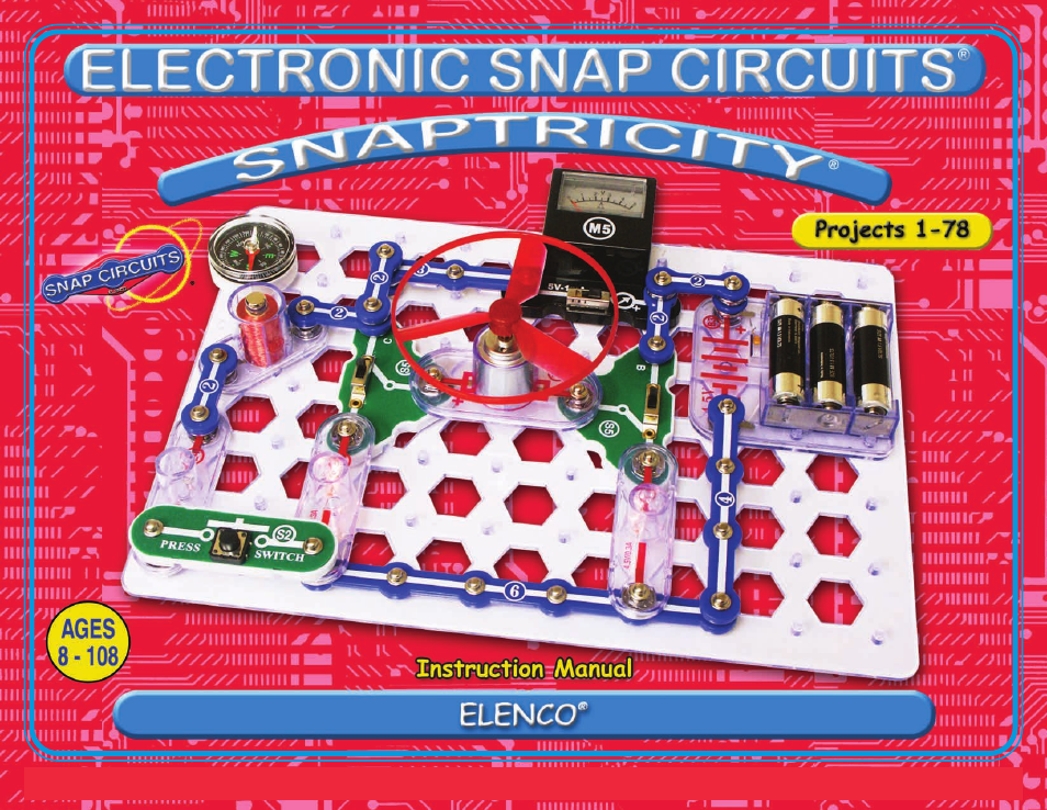 Elenco Snaptricity® User Manual | 92 pages