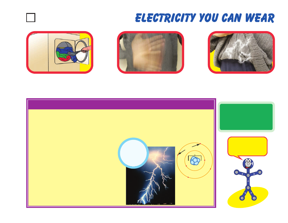 Electricity you can wear, Project #5, Educational corner | Elenco Snaptricity® User Manual | Page 15 / 92