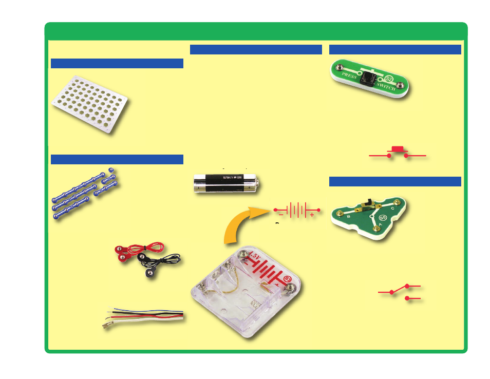 About your snaptricity, Parts | Elenco Snaptricity® User Manual | Page 5 / 92