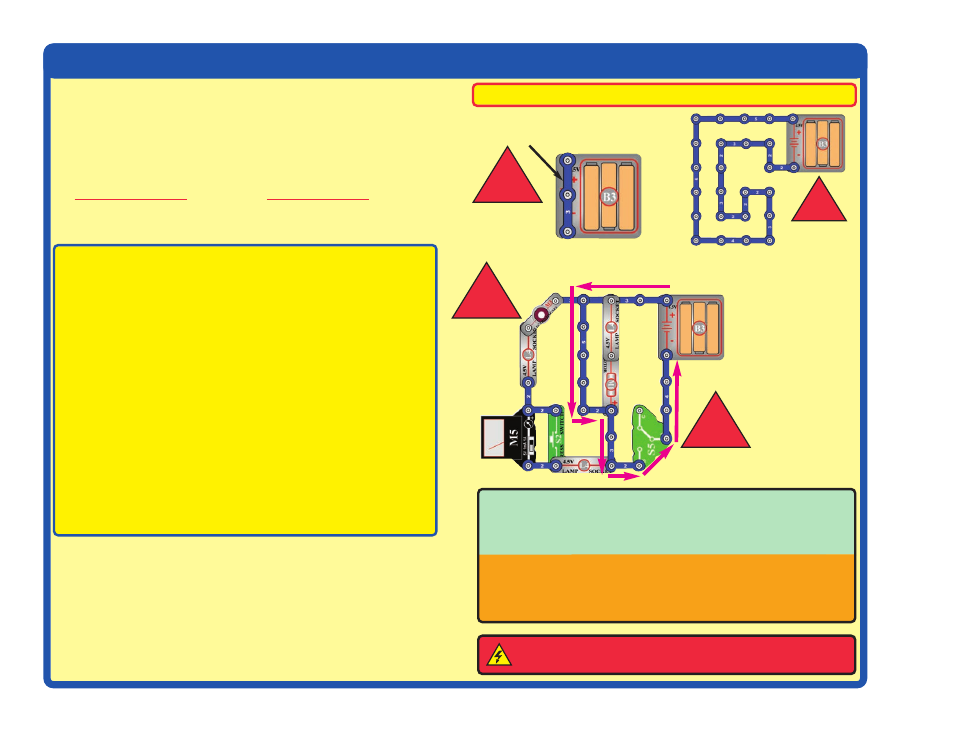 Do’s and don’ts of building circuits | Elenco Snaptricity® User Manual | Page 8 / 92