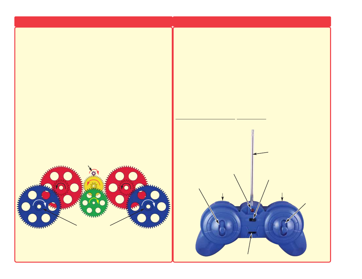 General operating instructions, How it works (continued), Gears | Elenco Deluxe Snap Rover® User Manual | Page 8 / 48