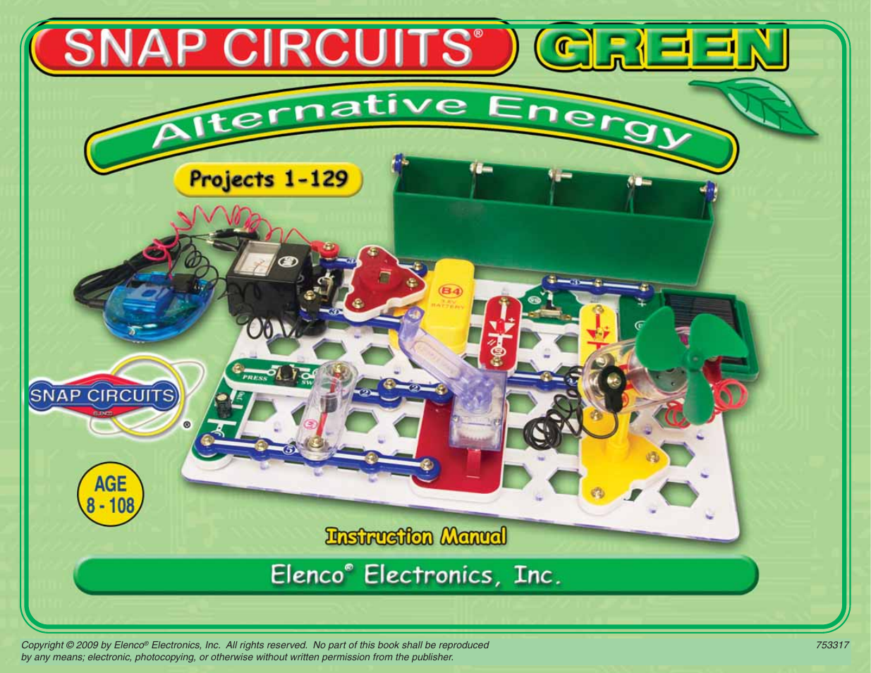 Elenco Green Projects User Manual | 80 pages