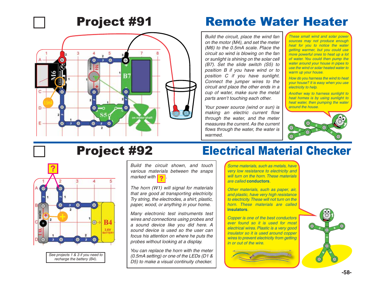 Project #92 | Elenco Green Projects User Manual | Page 59 / 80