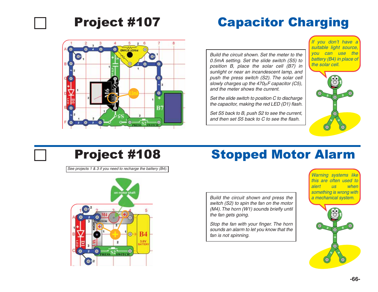 Project #107 | Elenco Green Projects User Manual | Page 67 / 80