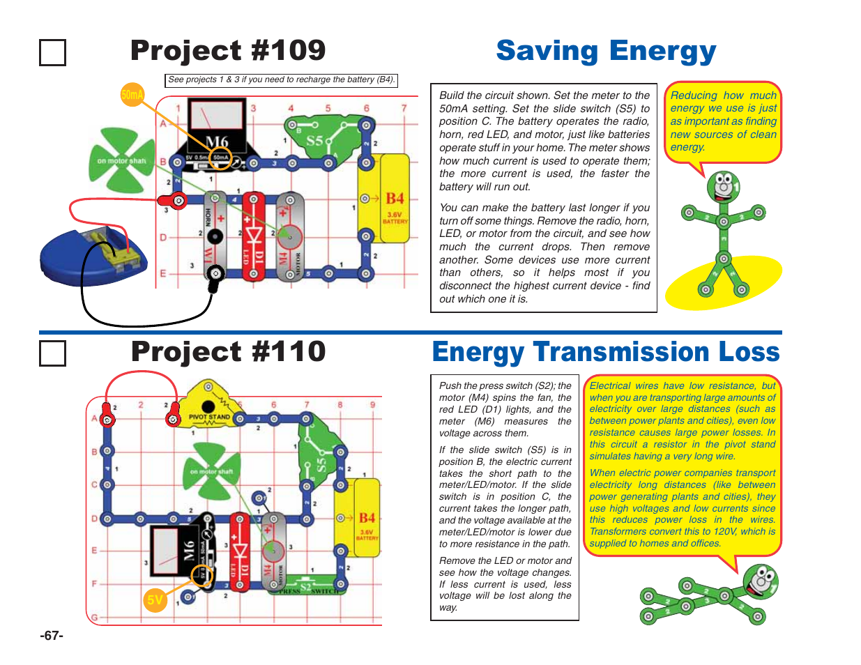 Project #109 | Elenco Green Projects User Manual | Page 68 / 80