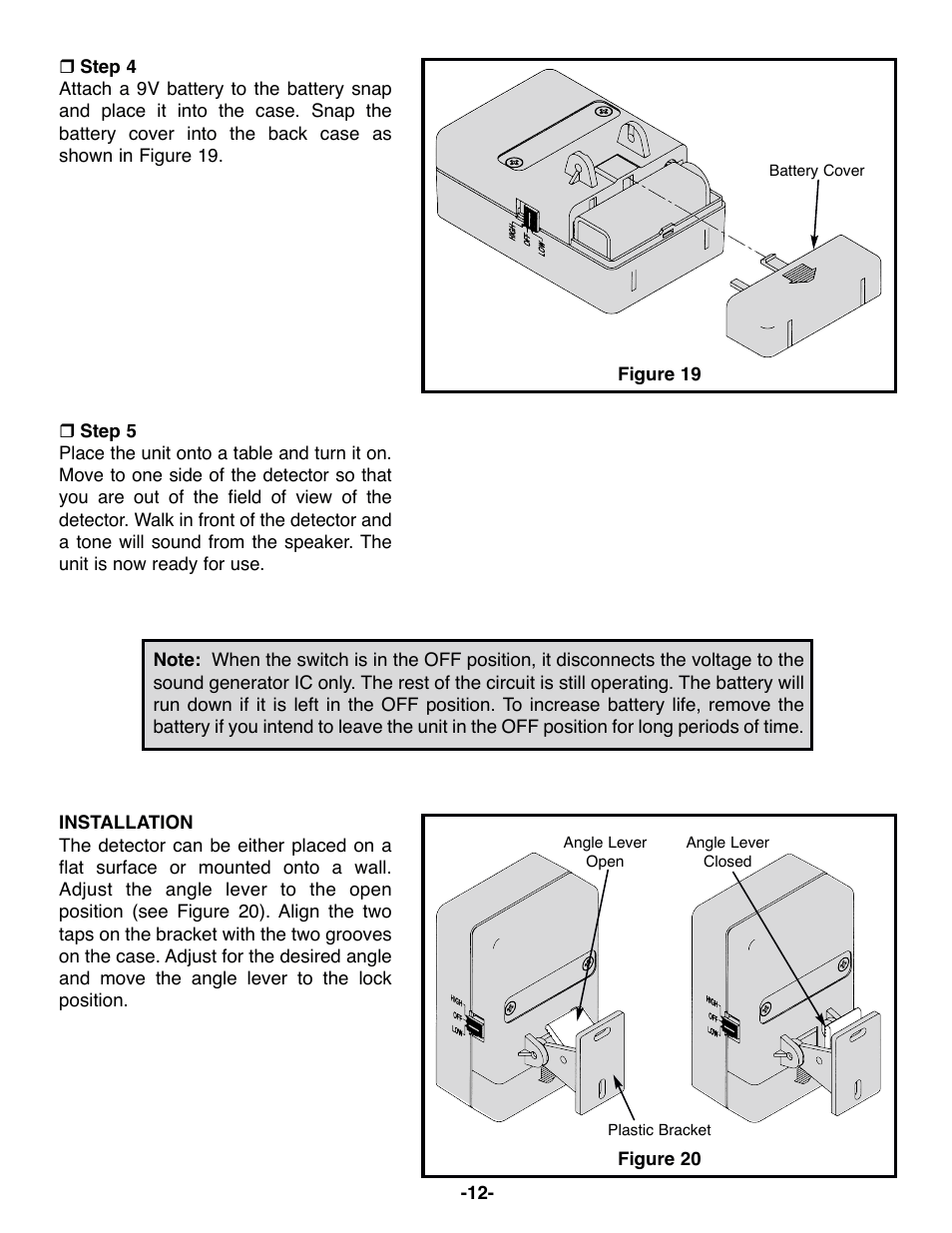 Elenco Motion Detector Kit User Manual | Page 13 / 20