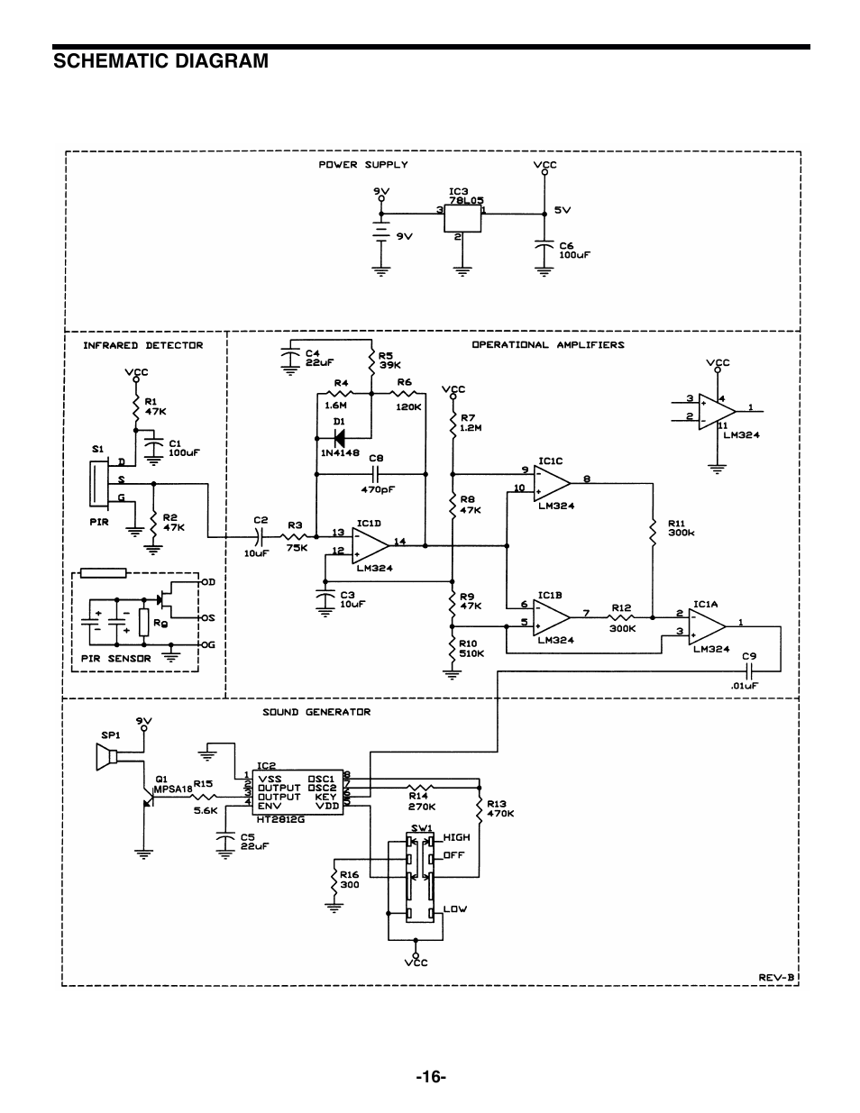 Elenco Motion Detector Kit User Manual | Page 17 / 20