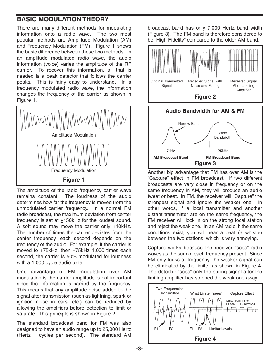 Basic modulation theory | Elenco FM Wireless Microphone Kit User Manual | Page 4 / 12