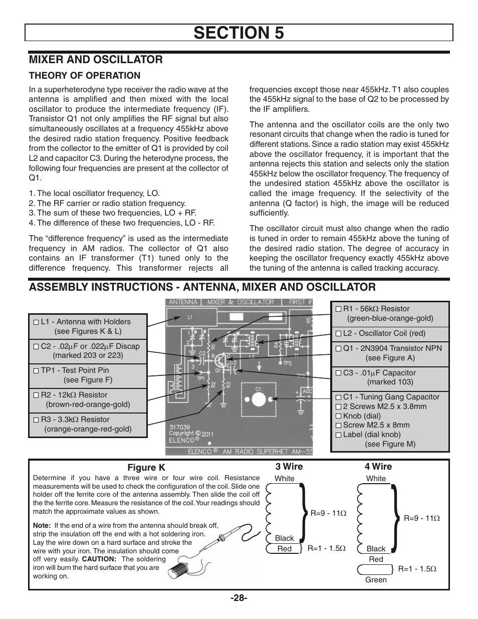 Elenco AM Radio Kit User Manual | Page 29 / 36