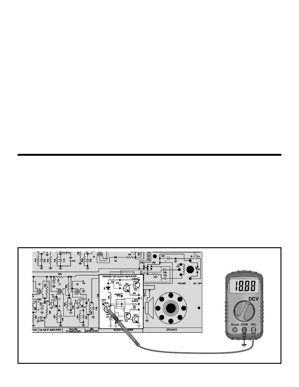 Dynamic measurements | Elenco AM/FM Radio Kit User Manual | Page 19 / 64