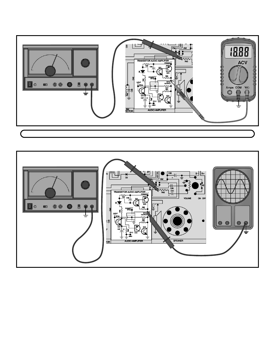 Figure 17 figure 18 ac bandwidth | Elenco AM/FM Radio Kit User Manual | Page 21 / 64