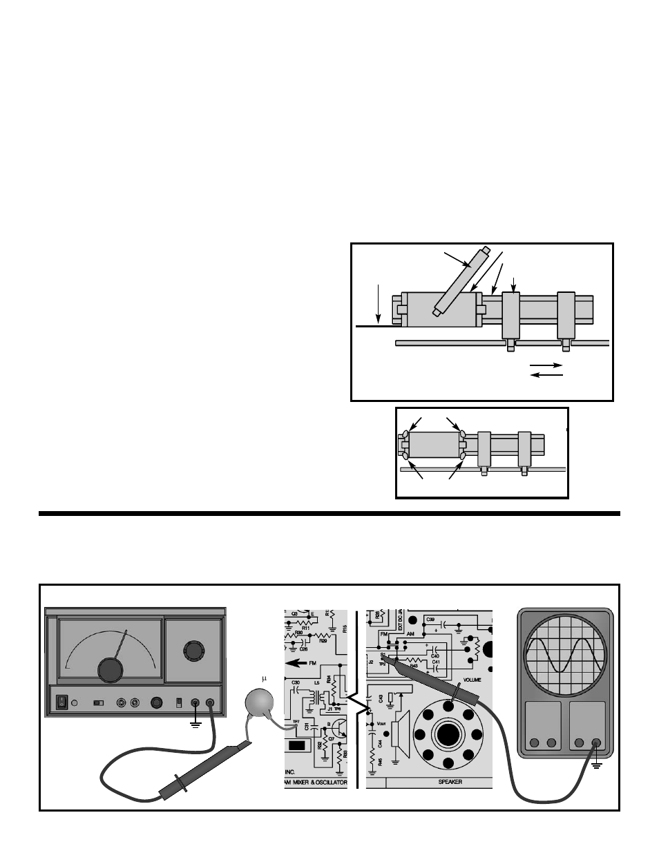 Am alignment with test equipment | Elenco AM/FM Radio Kit User Manual | Page 37 / 64