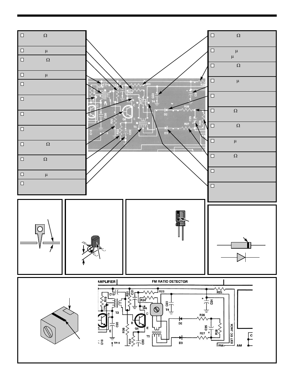 Assembly instructions | Elenco AM/FM Radio Kit User Manual | Page 43 / 64