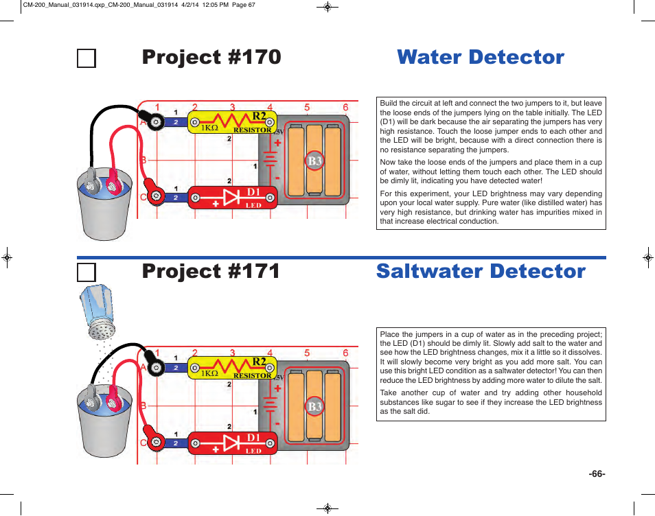 Elenco Circuit Maker Sound Plus 200 User Manual | Page 67 / 80