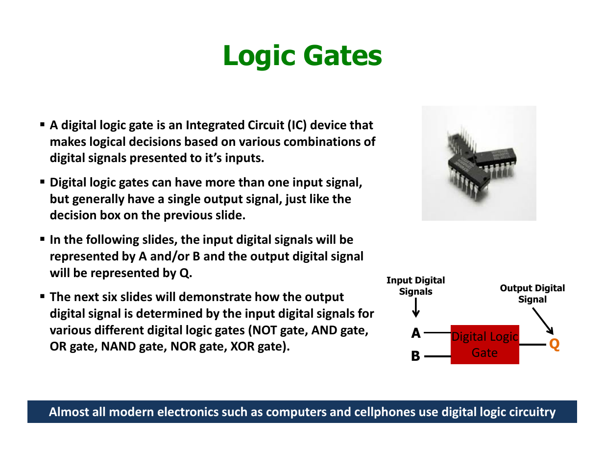 Logic gates | Elenco Understanding Logic Gates User Manual | Page 7 / 16