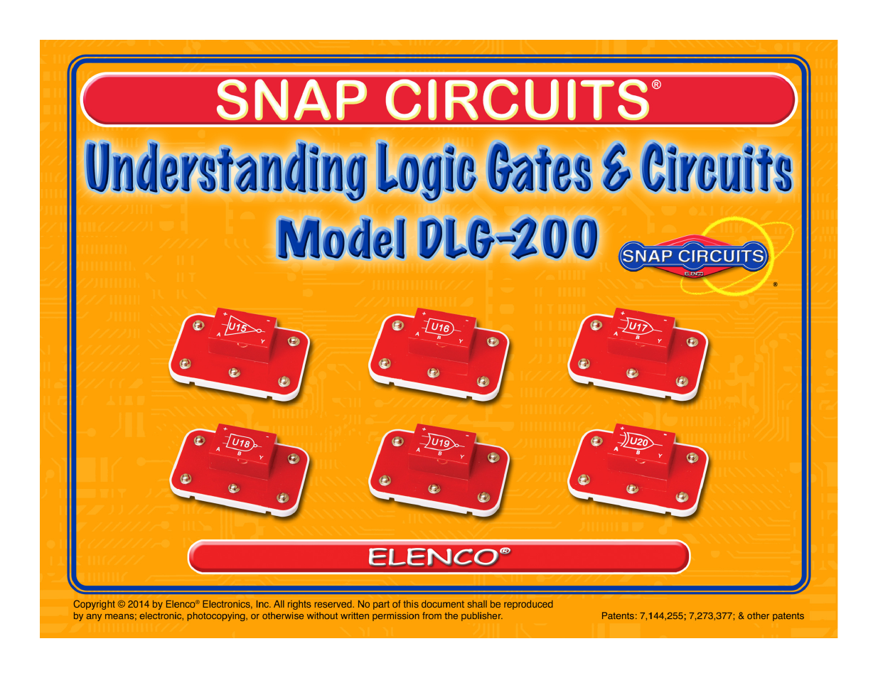 Elenco Understanding Logic Gates and Circuits User Manual | 42 pages