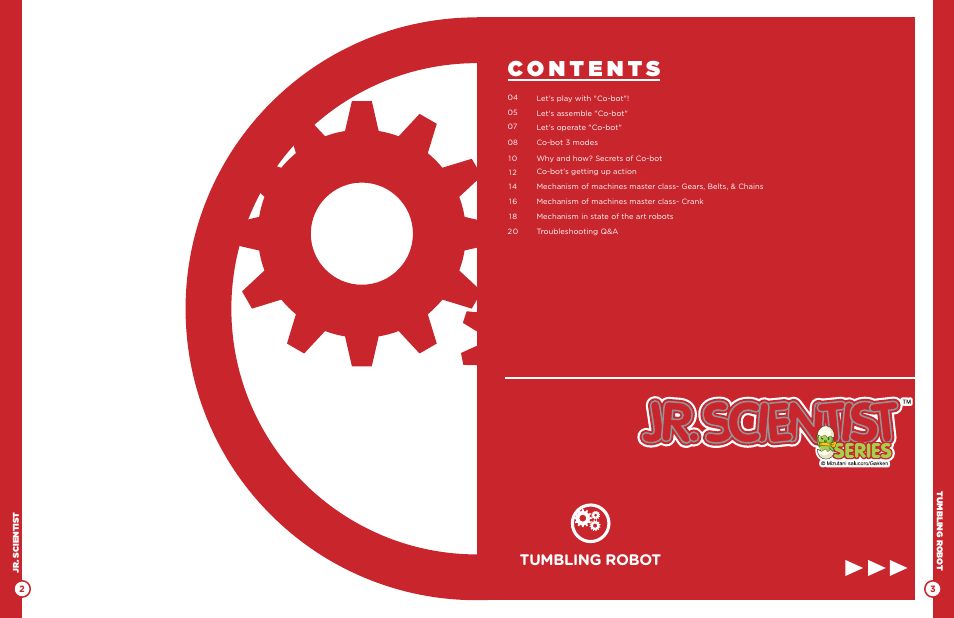 Gk013 p02-3, Tumbling robot | Elenco Tumbling Robot User Manual | Page 2 / 12