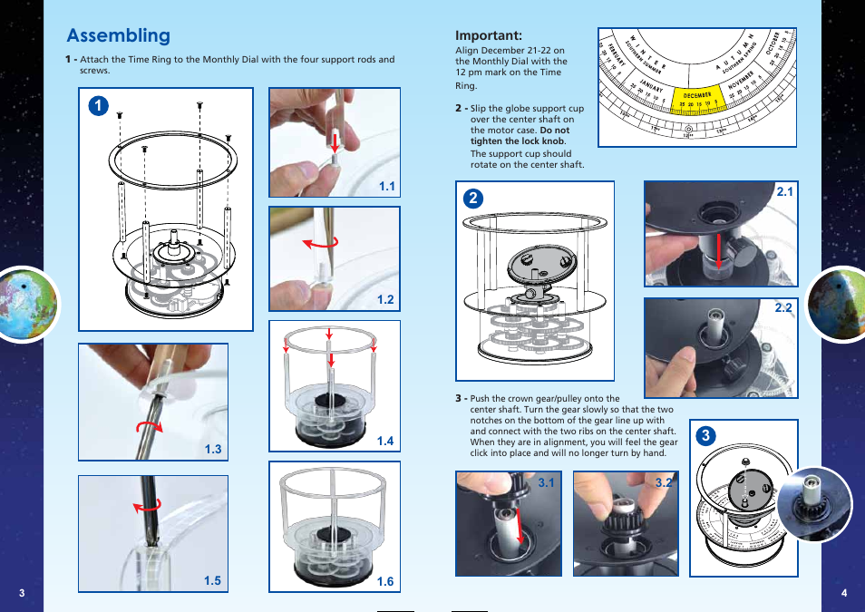 Assembling | Elenco Night’n Day® User Manual | Page 3 / 10