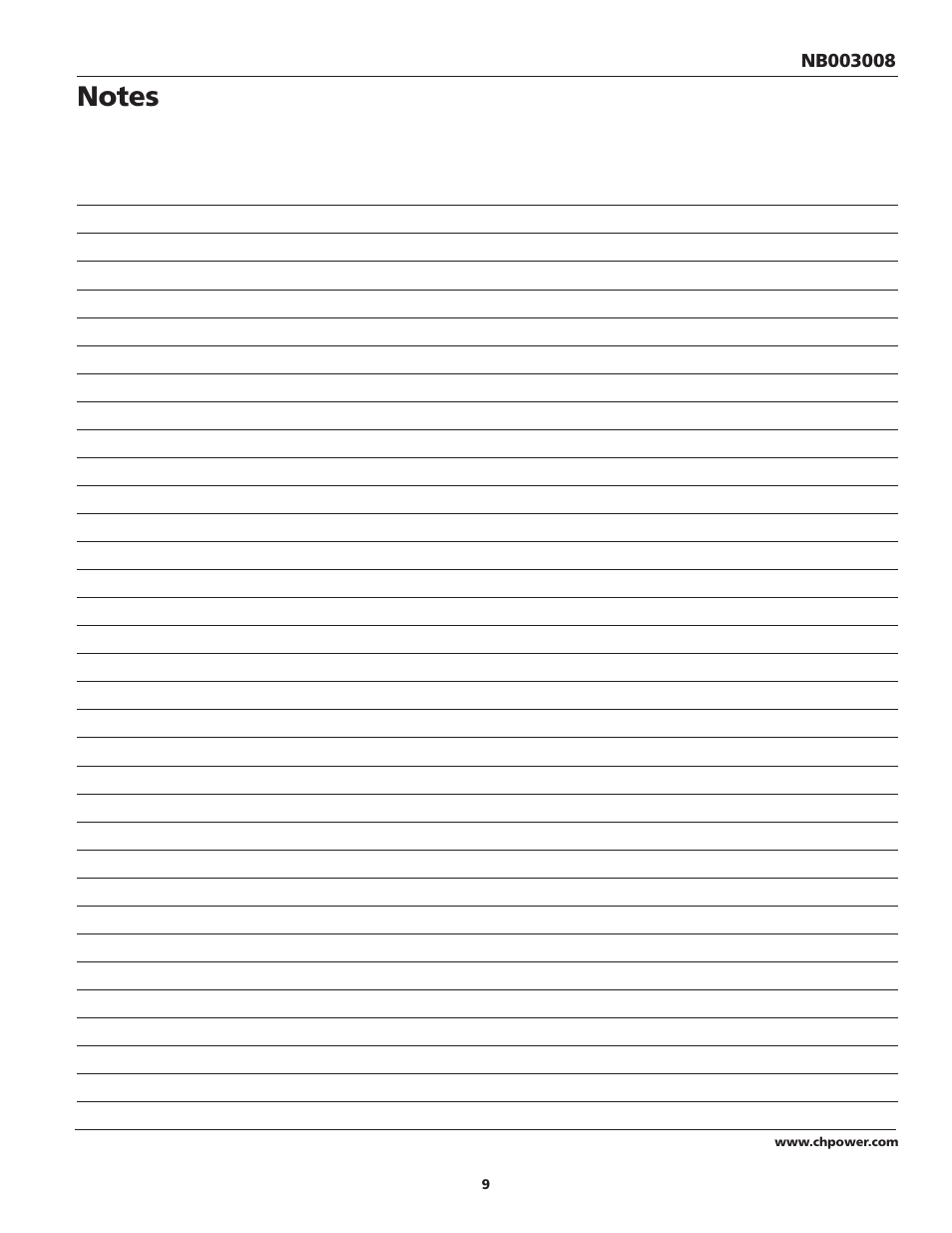 Campbell Hausfeld NB003008 User Manual | Page 9 / 32