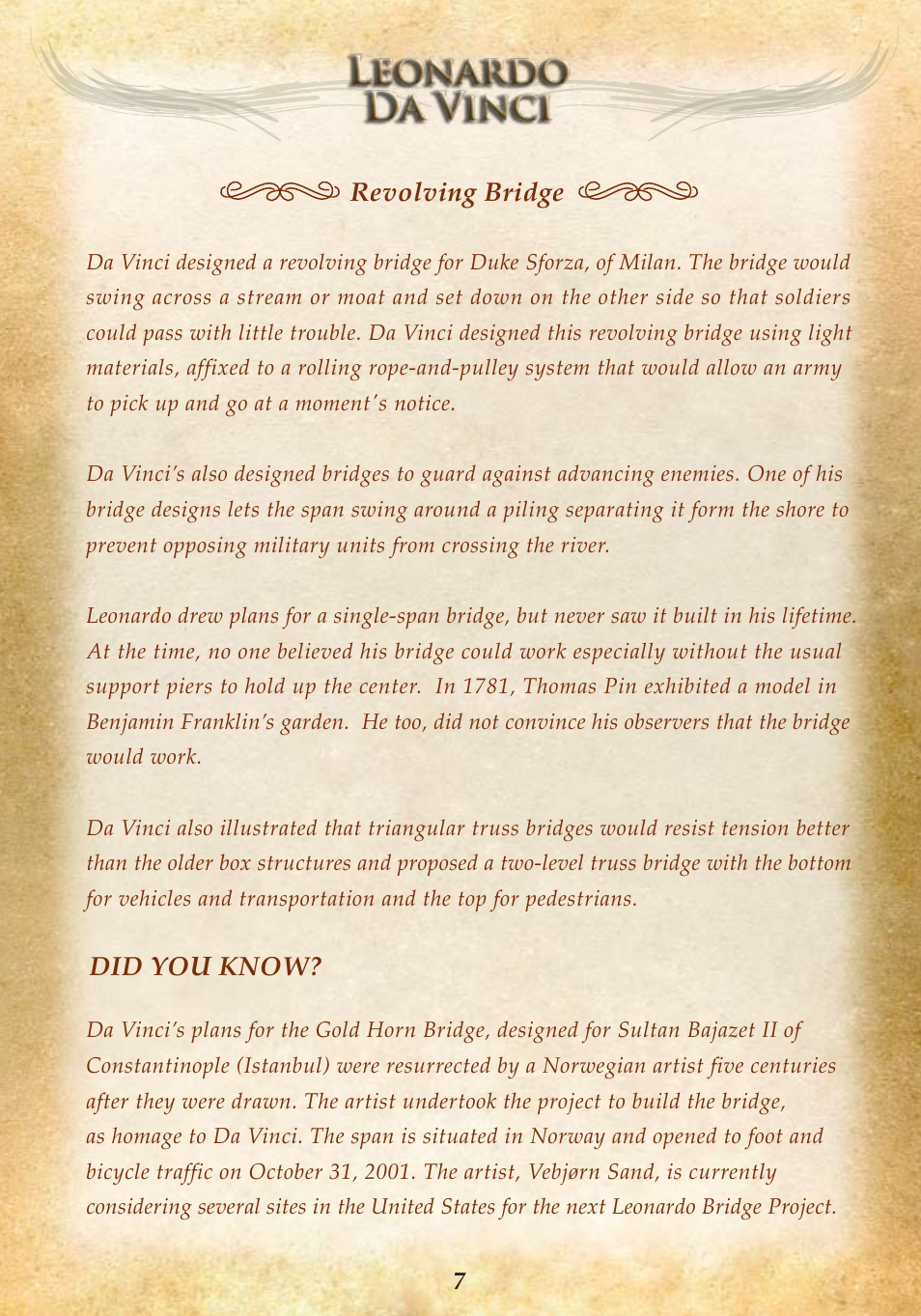 Elenco Swing Bridge User Manual | Page 9 / 20