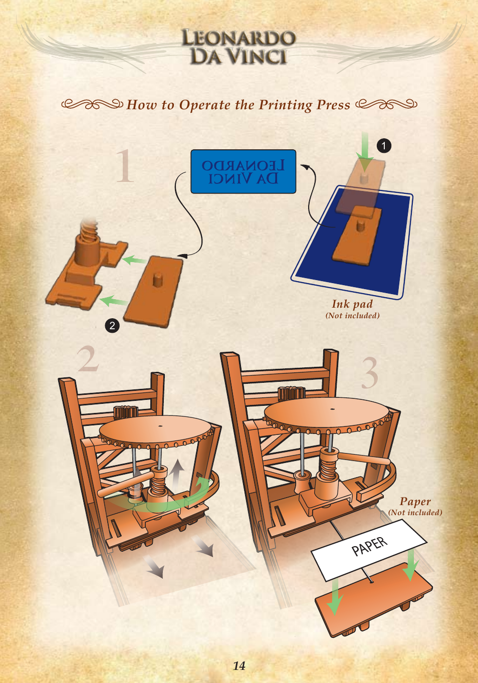 Elenco Printing Press User Manual | Page 16 / 24