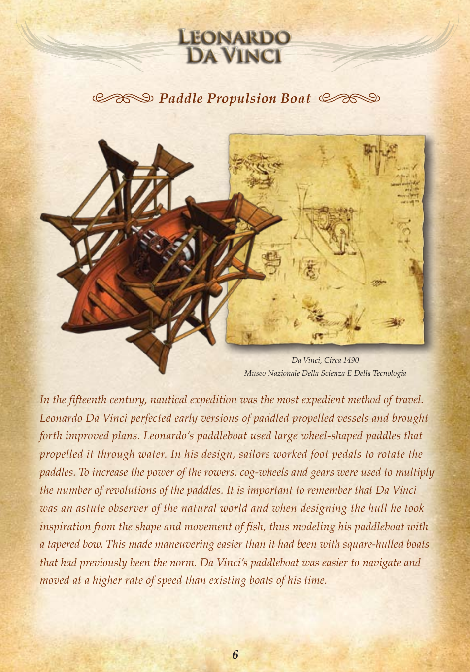 Paddle propulsion boat | Elenco Paddleboat User Manual | Page 8 / 20