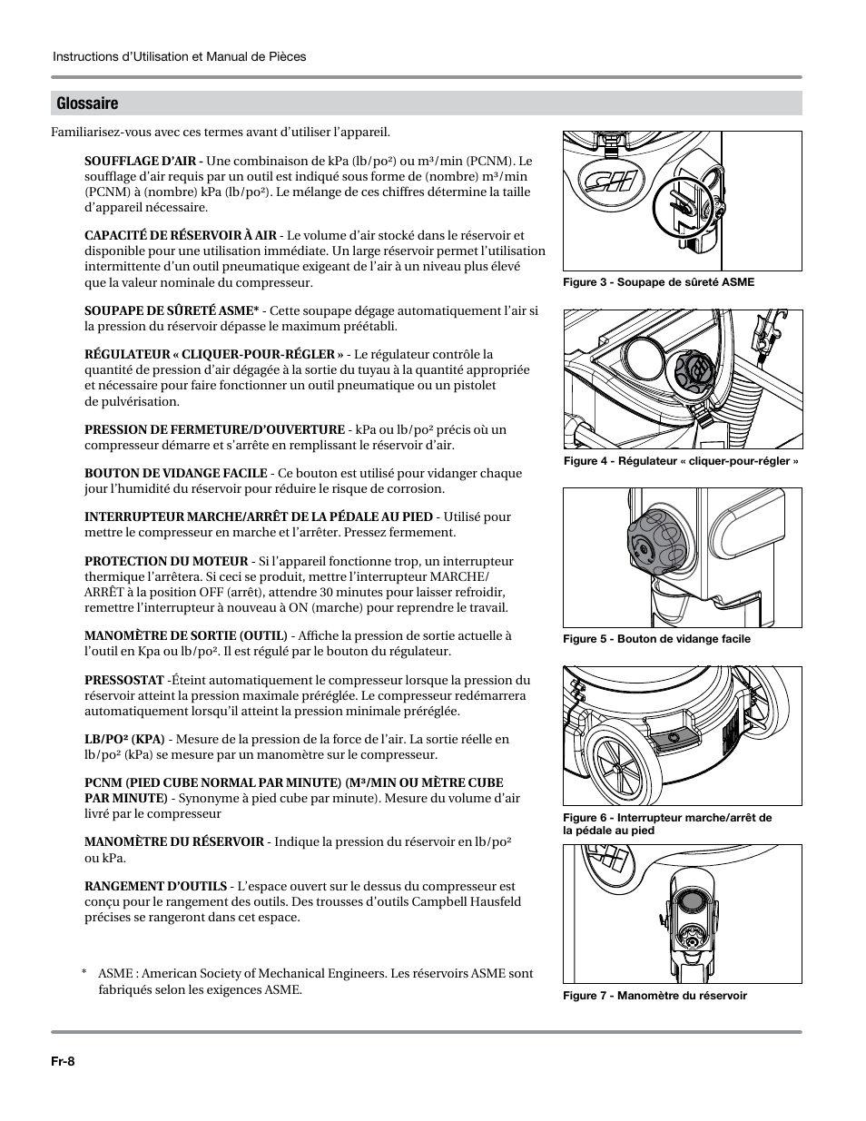 Glossaire | Campbell Hausfeld WL6700 Series User Manual | Page 30 / 68