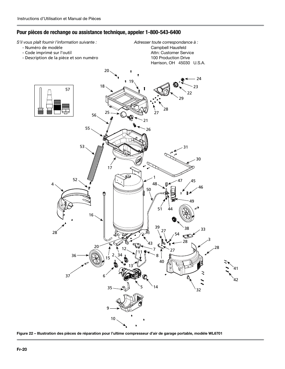 Campbell Hausfeld WL6700 Series User Manual | Page 42 / 68