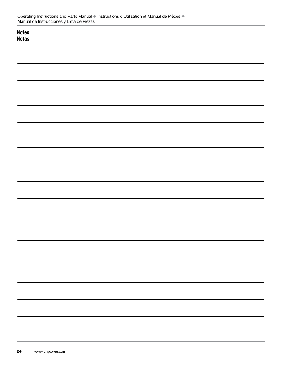 Campbell Hausfeld WL6700 Series User Manual | Page 68 / 68